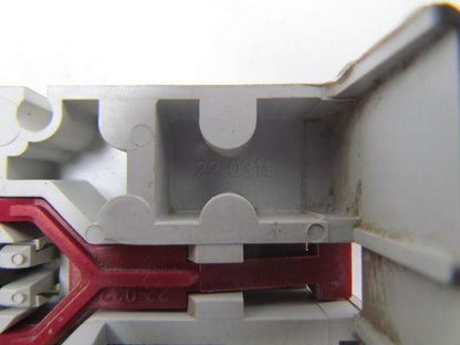 Wohner 22-0319 Bus bar adapter din rail mount 5-3/8" OAL 2-1/8" wide lot of 4