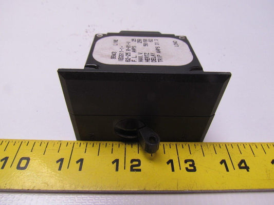 Airpax IEGS11-1-62-25.0-O1V Circuit breaker 250V 50/60Hz Delay 62