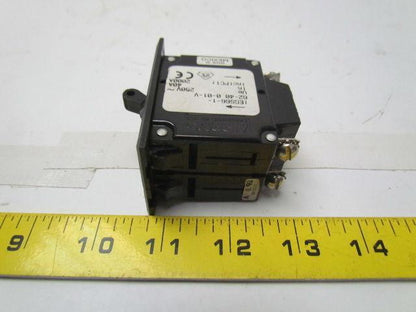 Airpax IEGS66-1-62-40.0-01V Circuit Breaker 240V FL Amp 40 50/60Hz Delay 62