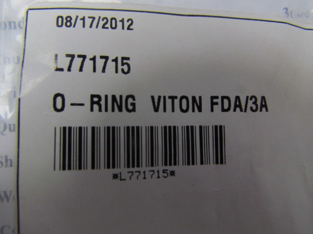 APV SPX L771715 O-ring viton FDA/3A CAT 2 NIB