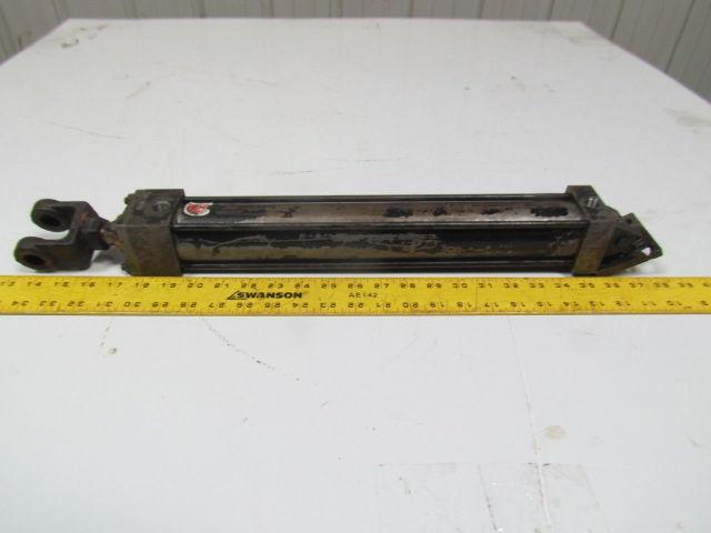 Atlas Parker 508150 HD cylinder 14"STRK 2" bore clevis mnt w/rod end clevis