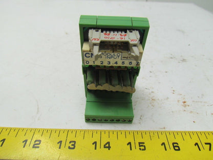 CNI IC-EIO S525 8 input module from biesse rover w/base