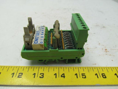 CNI IC-EIO S525 8 input module from biesse rover w/base
