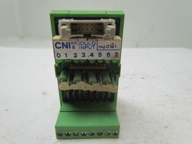 CNI IC-EIO S525 8 input module from biesse rover w/base