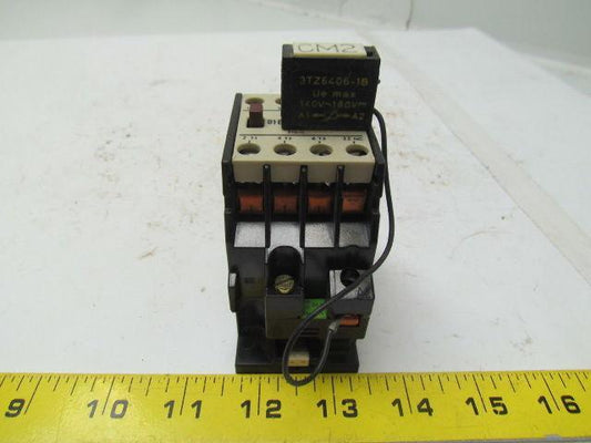 Siemens 3TB41 11-0A 20A 600V 10HP coil contactor biesse rover starter