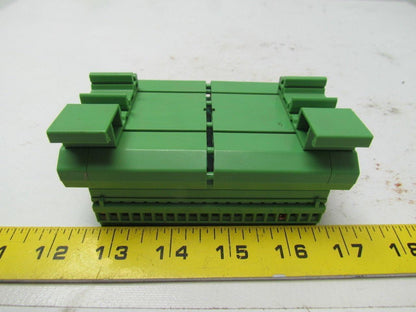 Biesse Rover CNI UR-EIO S526 D 8 output relay module w/base Lot of 1