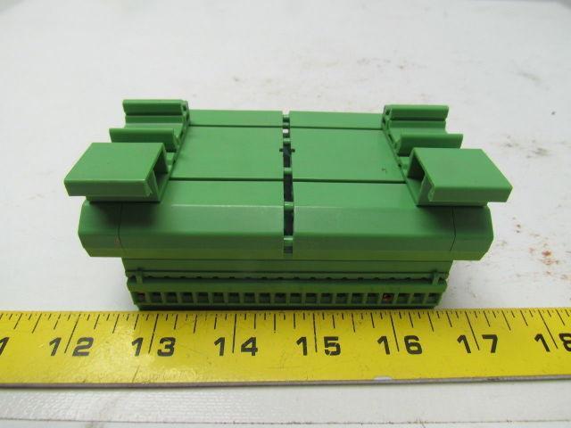 Biesse Rover CNI UR-EIO S526 D 8 output relay module w/base Lot of 1