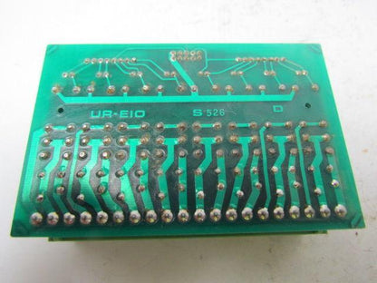 Biesse Rover CNI UR-EIO S526 D 8 output relay module w/base Lot of 1