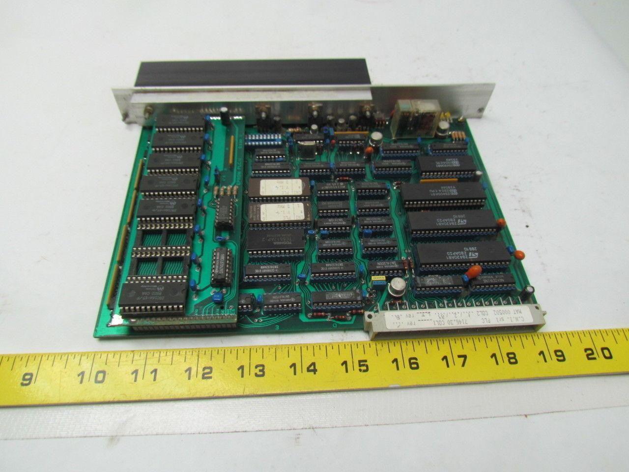 Biesse Rover CNI SR1 PLC 7146.30 PLC circuit board from functional mach