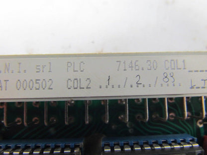 Biesse Rover CNI SR1 PLC 7146.30 PLC circuit board from functional mach