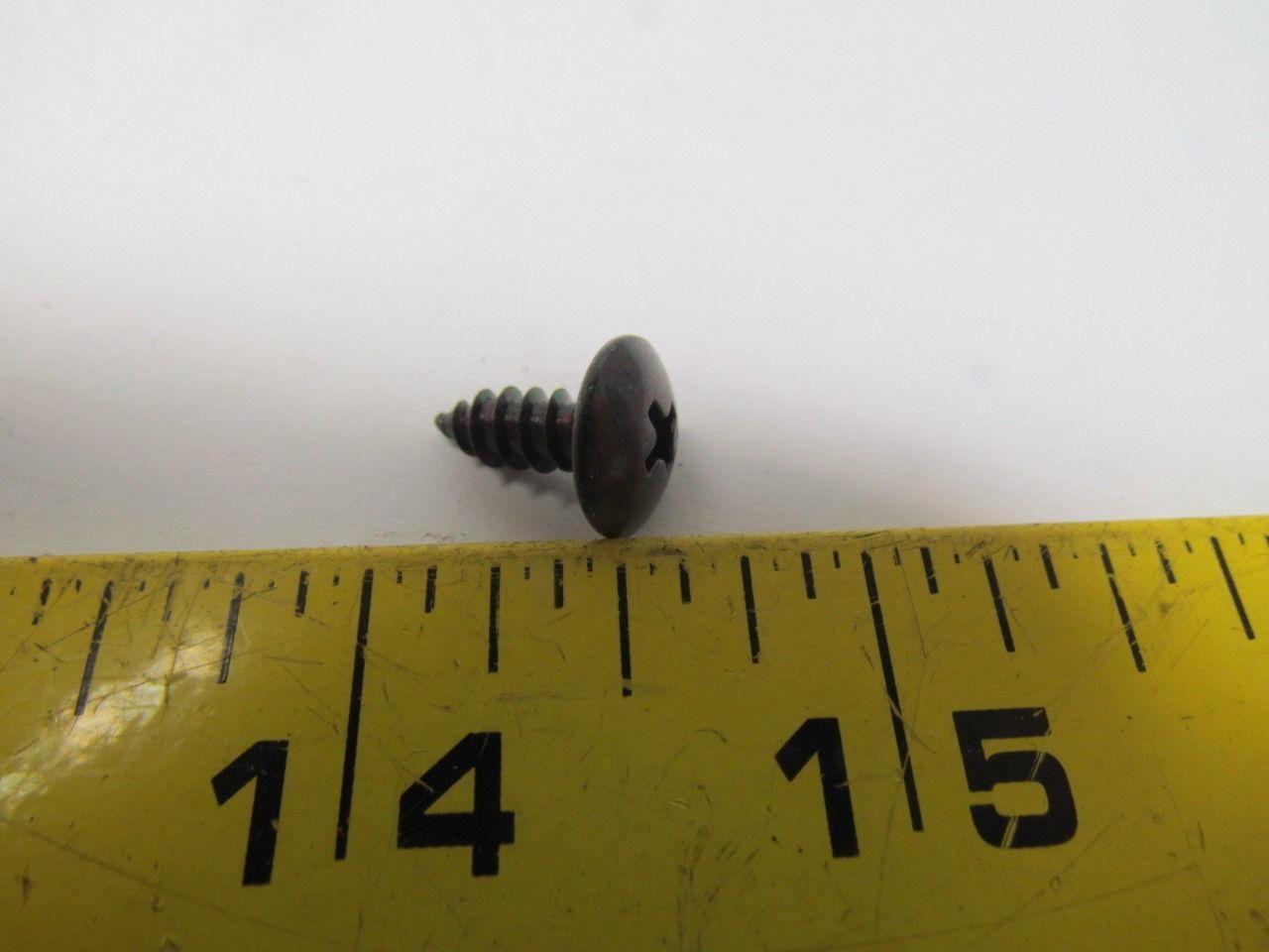 #10-16x1/2" Tapping type trusshead screw dark finish aprox 10,000 pcs