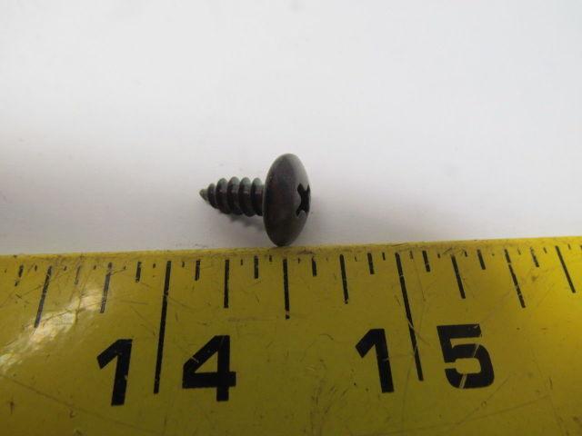 #10-16x1/2" Tapping type trusshead screw dark finish aprox 10,000 pcs