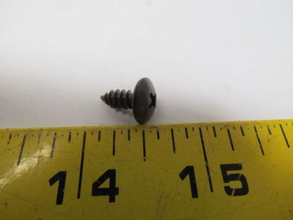 #10-16x1/2" Tapping type trusshead screw dark finish aprox 10,000 pcs