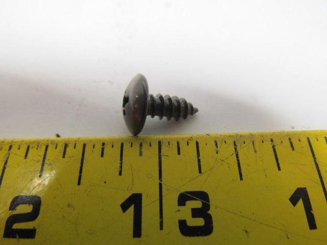 #10-16x1/2" Tapping type trusshead screw dark finish aprox 10,000 pcs