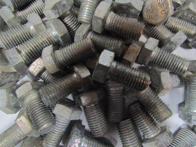 16mmx2.0mmx30mm Hex head bolt grade 8.8 plated NOS! Full thread