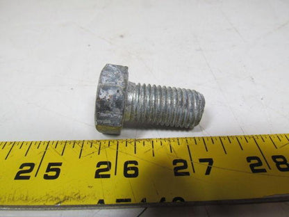 16mmx2.0mmx30mm Hex head bolt grade 8.8 plated NOS! Full thread