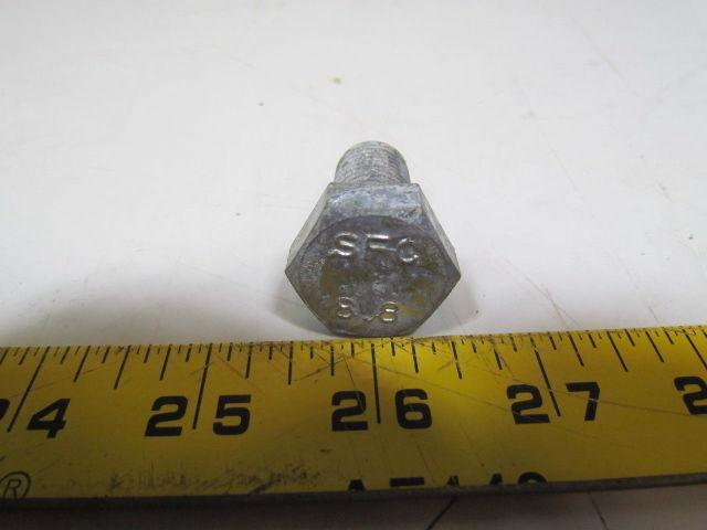 16mmx2.0mmx30mm Hex head bolt grade 8.8 plated NOS! Full thread