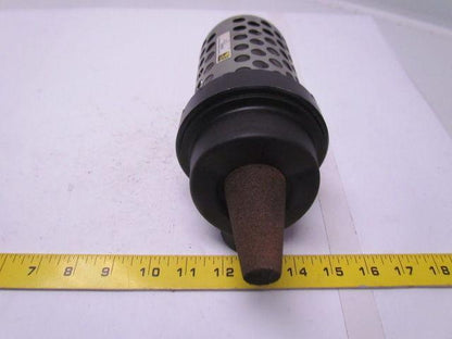 Master Pneumatic MRS100-8SG Silencer reclassifier 1" NPT port manual drain