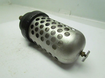 Master Pneumatic MRS100-8SG Silencer reclassifier 1" NPT port manual drain