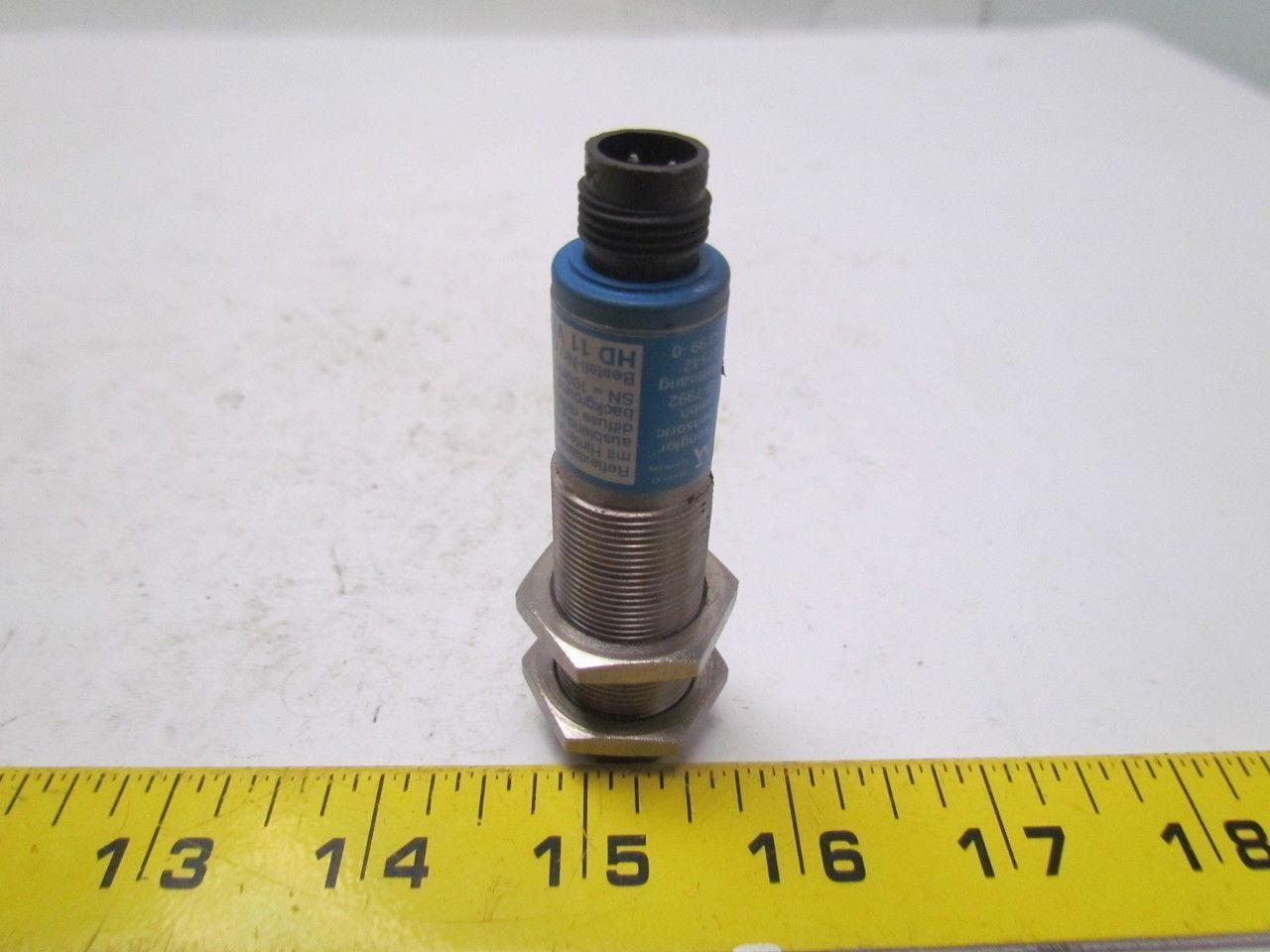 Wenglor Sensoric HD11VB2 Reflex sensor 100mm w/ background suppression 10-30VDC