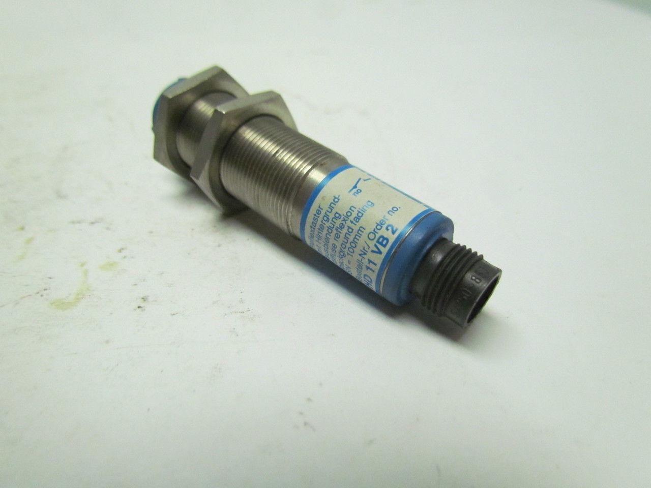 Wenglor Sensoric HD11VB2 Reflex sensor 100mm w/ background suppression 10-30VDC