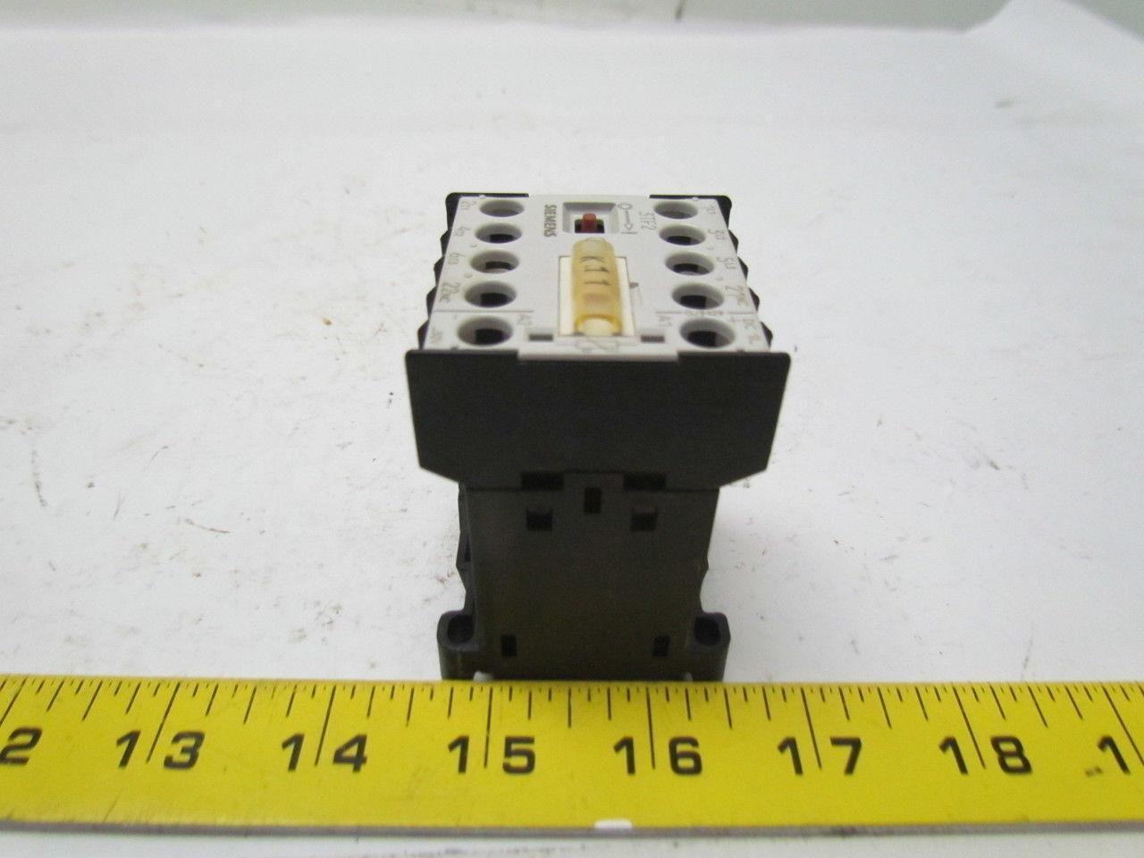 Siemens 3TF2001-0LB4 1NC Contactor motor starter 3ph 600V 16A