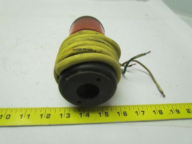 Telemecanique XVA-LC3 2 lense red/amber illuminated indicator light stack 220V