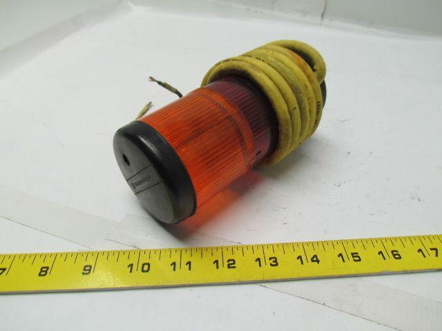Telemecanique XVA-LC3 2 lense red/amber illuminated indicator light stack 220V
