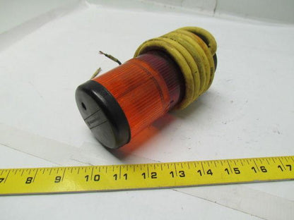 Telemecanique XVA-LC3 2 lense red/amber illuminated indicator light stack 220V