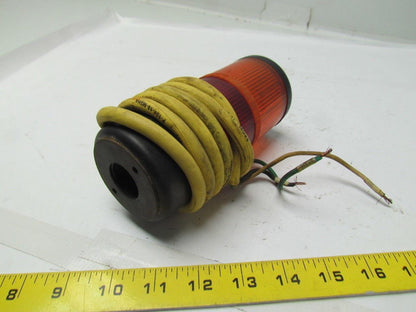 Telemecanique XVA-LC3 2 lense red/amber illuminated indicator light stack 220V