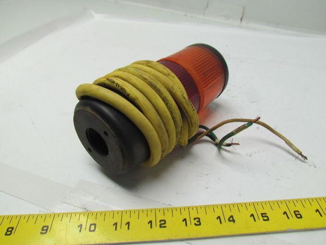 Telemecanique XVA-LC3 2 lense red/amber illuminated indicator light stack 220V