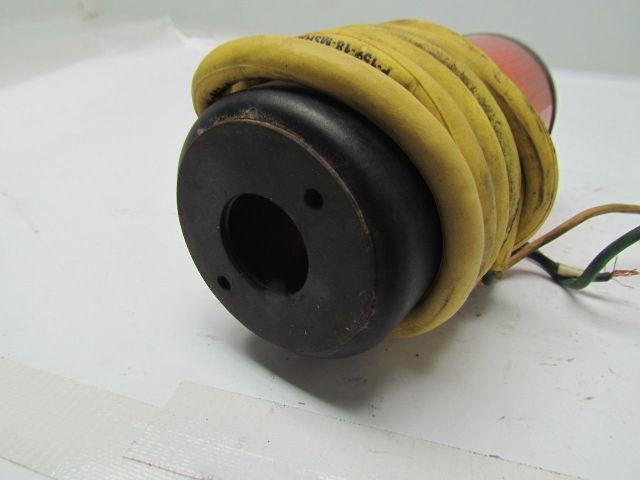 Telemecanique XVA-LC3 2 lense red/amber illuminated indicator light stack 220V