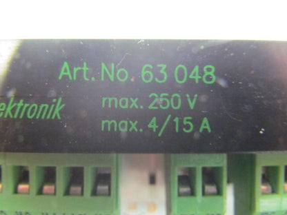 Murrelektronik 63048 Eurocard holder 24-7-pole screw terminal w/0020201563 board