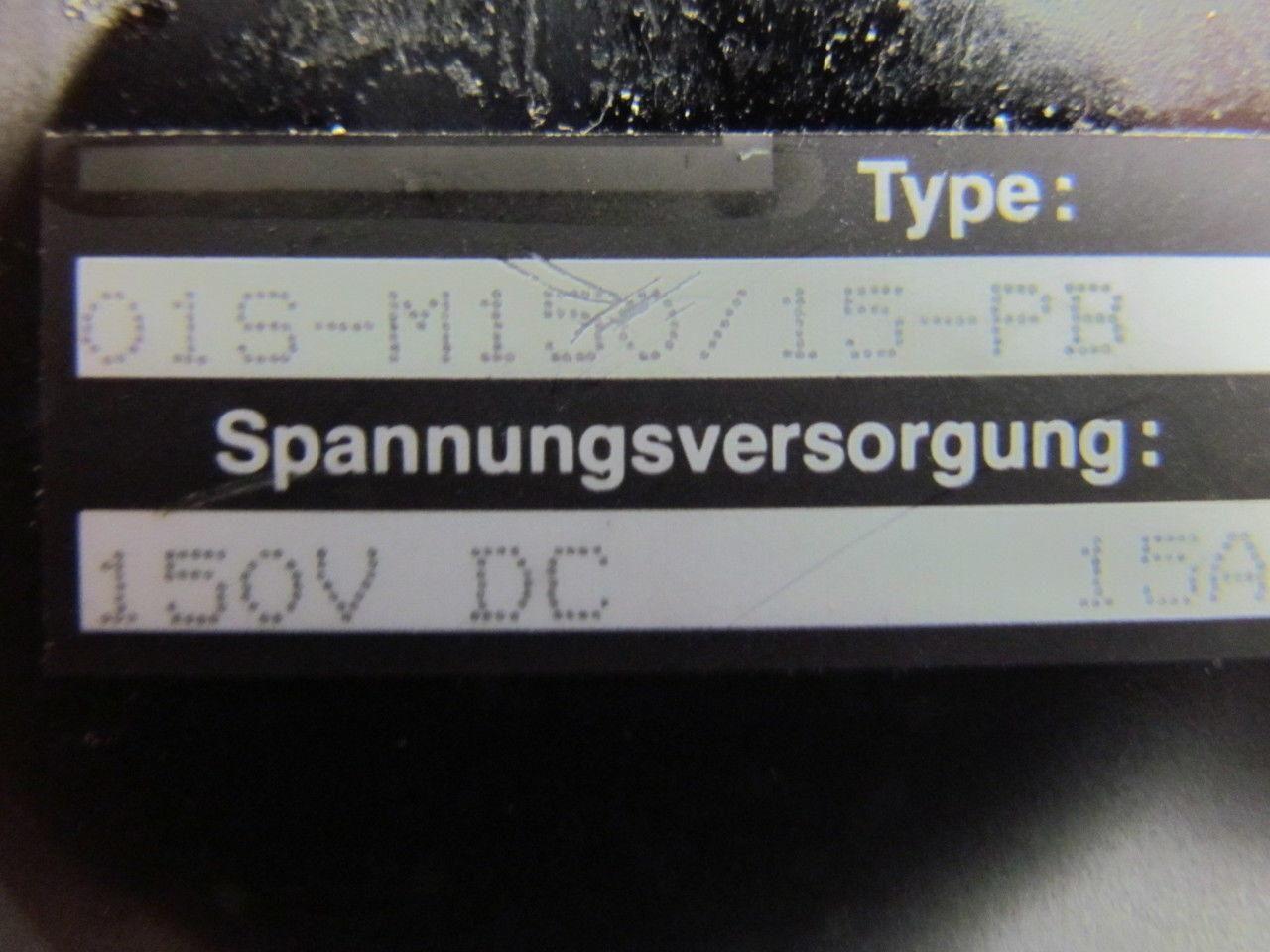 Siedel 01S-M150/15-PB Ferrocontrol servo drive card module 150VDC 15A