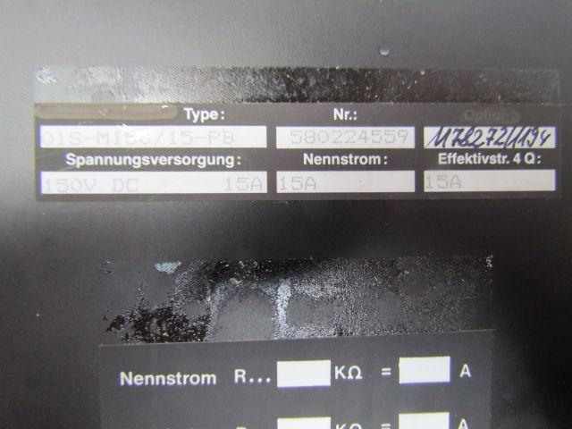 Siedel 01S-M150/15-PB Ferrocontrol servo drive card module 150VDC 15A