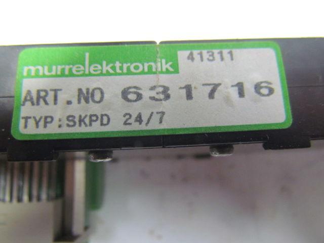 Murrelektronik 631716 SKPD 24/7 Ferrocontrol servo drive card module holder 250V