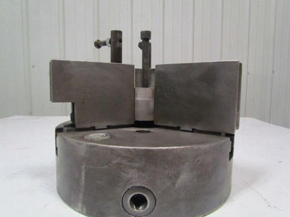 Cushman 12-36B 3 Jaw accra-set straight recess 12"dia chuck spindle mount