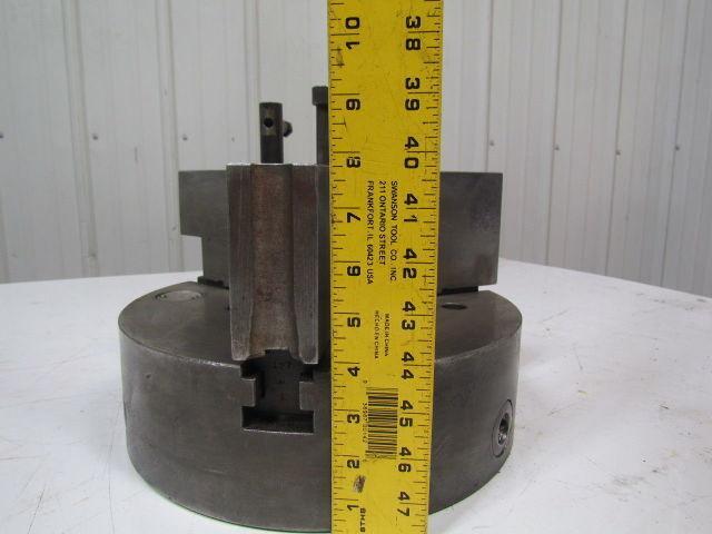 Cushman 12-36B 3 Jaw accra-set straight recess 12"dia chuck spindle mount