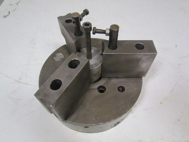 Cushman 12-36B 3 Jaw accra-set straight recess 12"dia chuck spindle mount