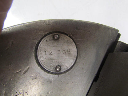 Cushman 12-36B 3 Jaw accra-set straight recess 12"dia chuck spindle mount