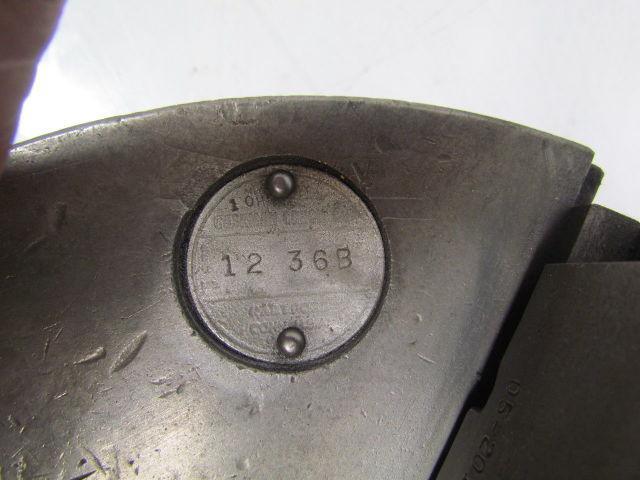 Cushman 12-36B 3 Jaw accra-set straight recess 12"dia chuck spindle mount