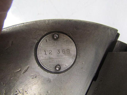 Cushman 12-36B 3 Jaw accra-set straight recess 12"dia chuck spindle mount