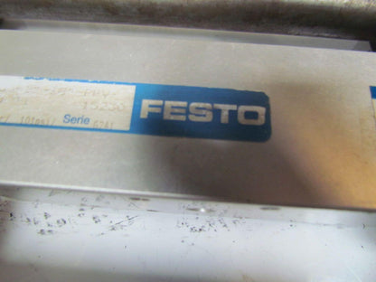 Festo linear stage w/magnetically coupled rodless cylinder w/1" rods