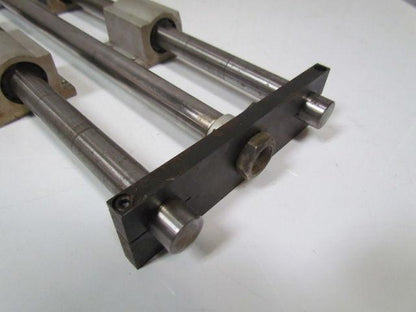 Festo linear stage w/magnetically coupled rodless cylinder w/1" rods