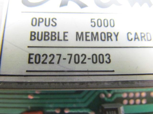 Okuma E0227-702-003 Opus 5000 Bubble memory card 1Mbit