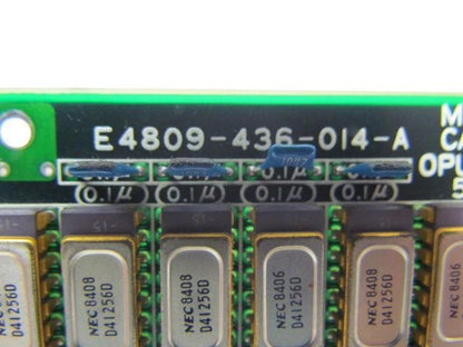 Okuma E4809-436-014-A Main CardI-II Opus 5000-II circuit board