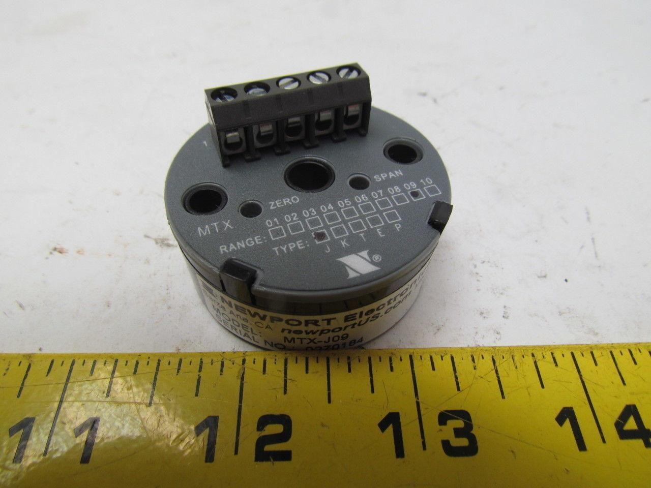 Newport Electronics MTX-J09 Thermocouple J transmitter -0to250°c