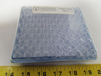 National C4011-94 Clear target kit w/seals tEF/SIL/TEF Septa 12x32 100/pk