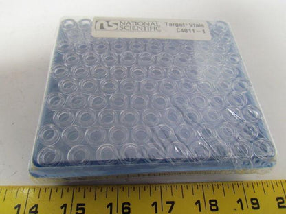 National C4011-94 Clear target kit w/seals tEF/SIL/TEF Septa 12x32 100/pk