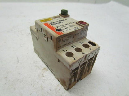 Sprecher & Schuh KTA3-25 Manual Motor Starter1.6-2.5A Tripp 3 pole